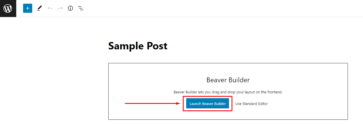 Add New Post to WordPress with Beaver Builder - Step 5