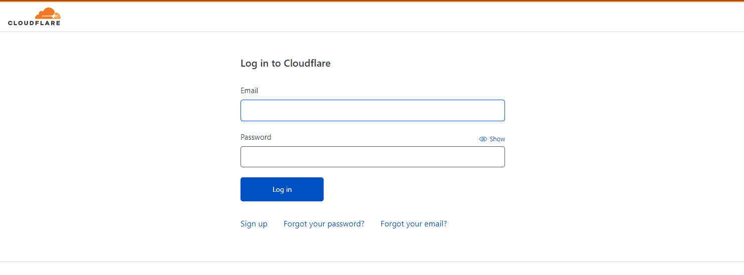 Adding a new CloudFlare User - Step 3