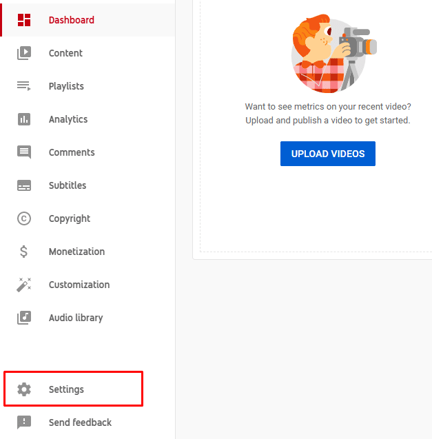 Add New User to YouTube Studio - Step 2