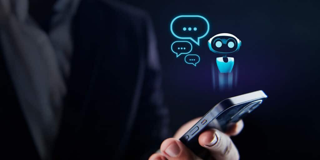 digital chatbot are assistant conversation for provide access to data growth of business in online network