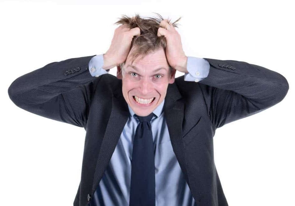 Angry Businessman
