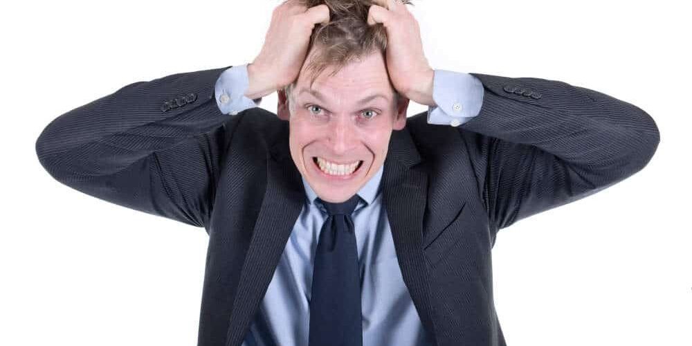 Angry Businessman