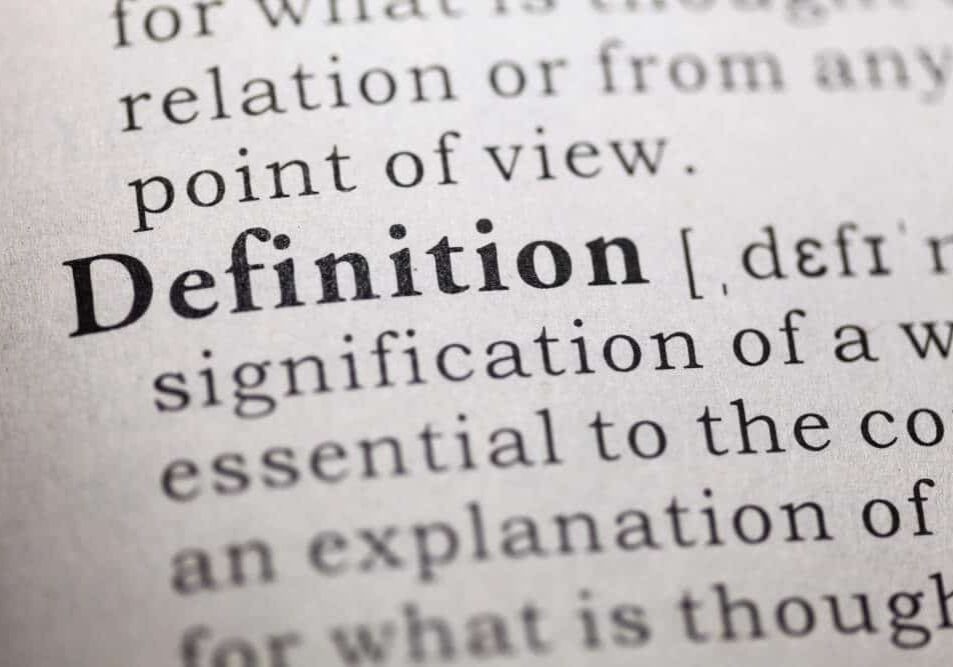 Definition dictionary definition