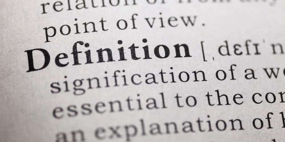 Definition dictionary definition