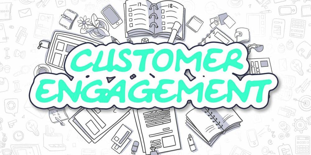Customer Engagement Illustration
