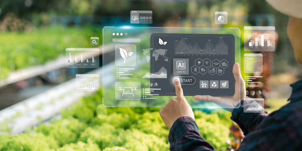 Agricultural technology concept